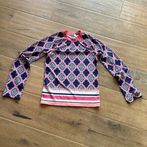 Cabana Life Girls Size 12 Rashguard